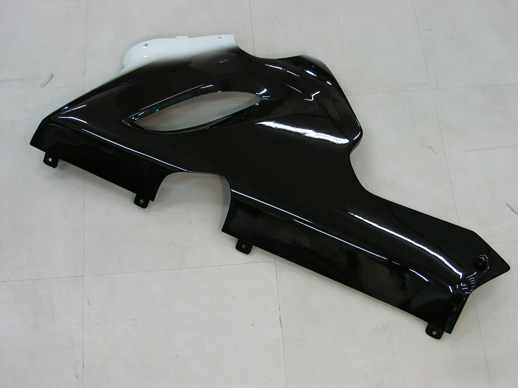 Carénages Amotopart 2005-2006 Kawasaki ZX6R 636 Noir Blanc West ZX6R Generic