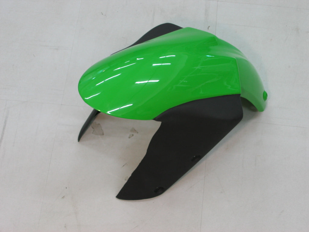 Carénages Amotopart 2005-2006 Kawasaki ZX6R 636 Vert Noir Ninja Generic