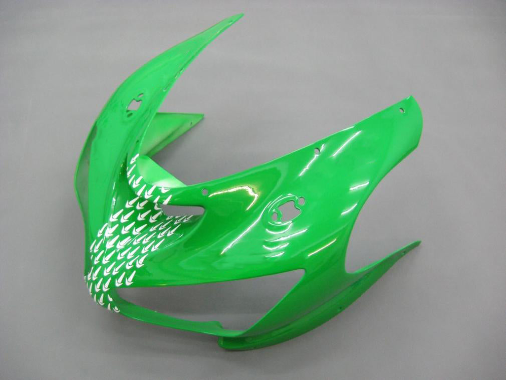 Carene Amotopart 2005-2006 Kawasaki ZX6R 636 Verde Nero No.56 Nakano Generico