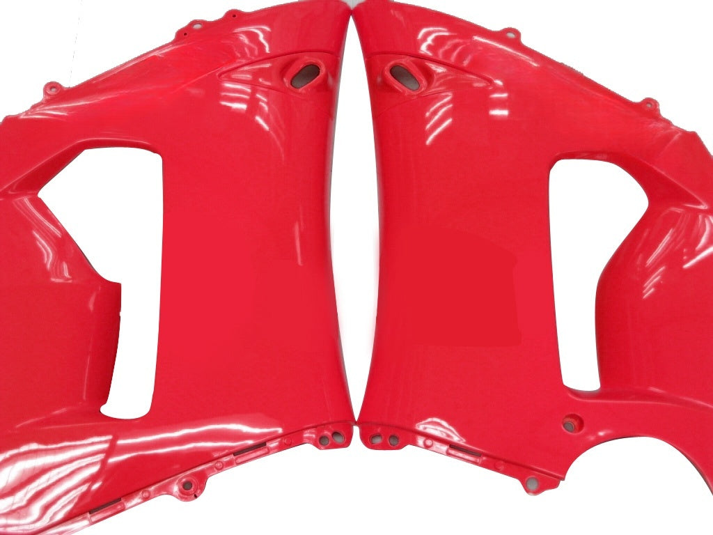 Carénages Amotopart 2005-2006 Kawasaki ZX6R 636 Rouge Noir Ninja Generic