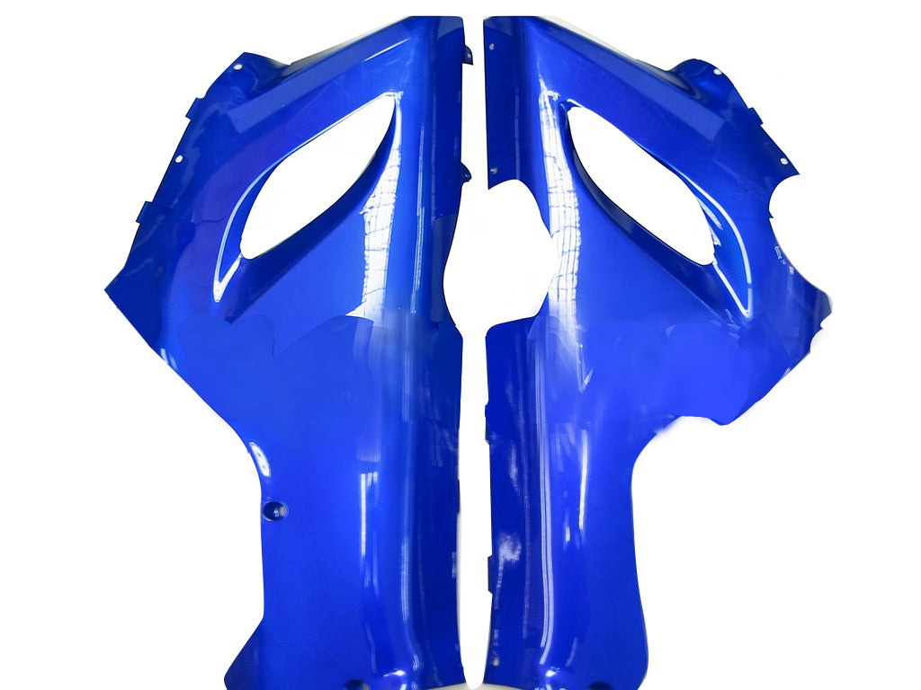Owiewki Amotopart 2005-2006 Kawasaki ZX6R 636 Niebieski Biały West Generic