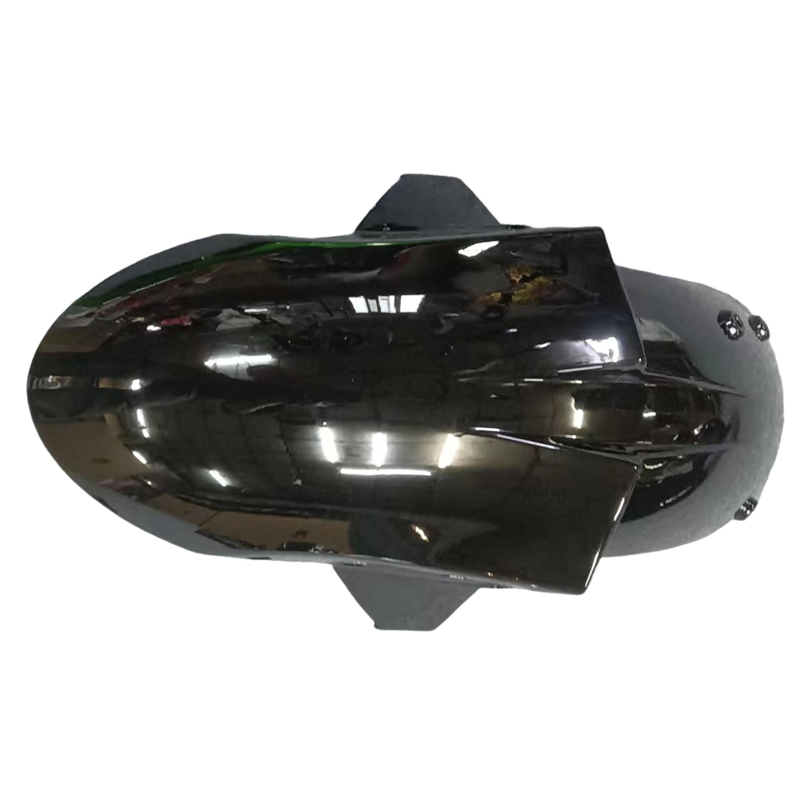 Carénages Amotopart 2005-2006 Kawasaki ZX6R 636 Black &amp; Green Flame Ninja Generic