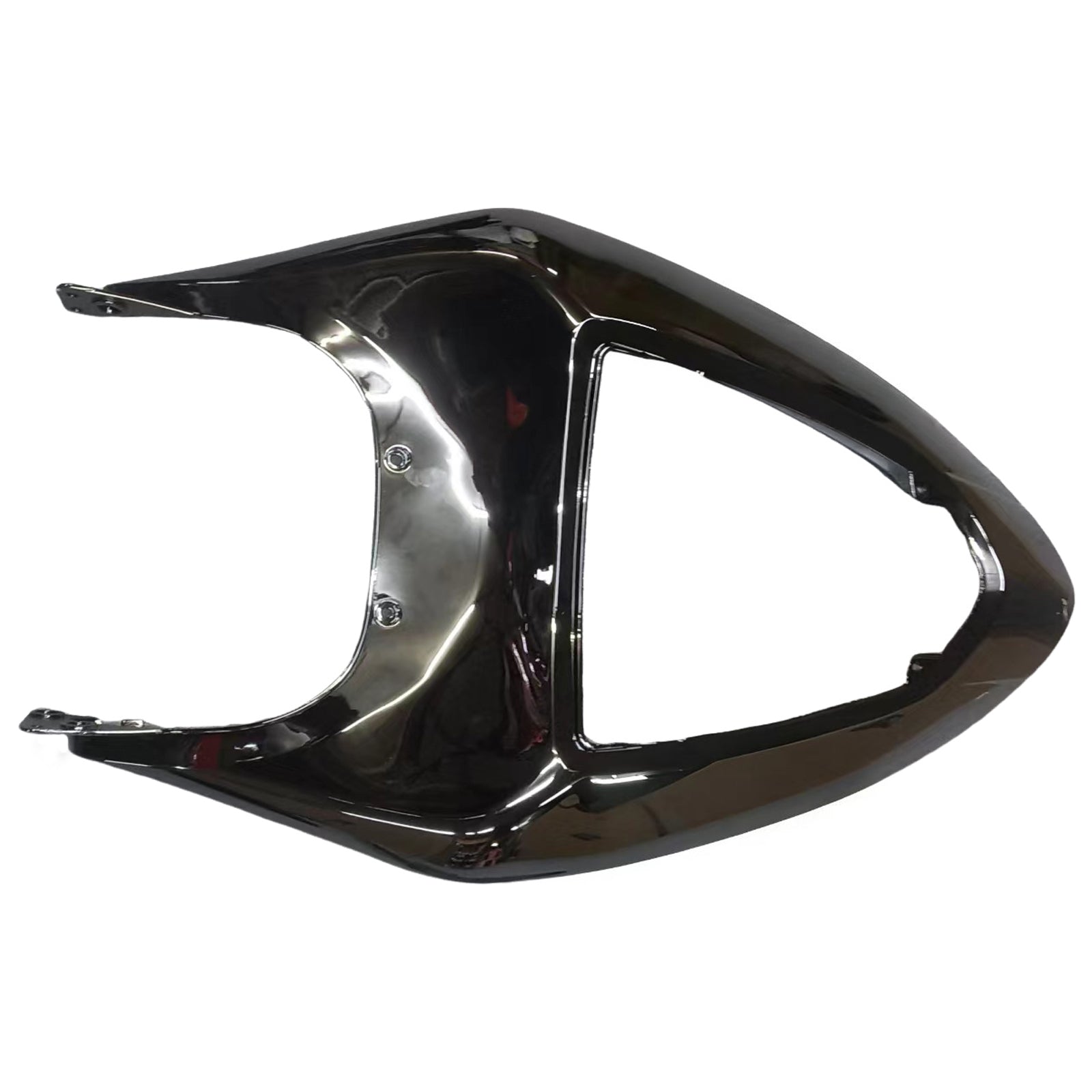 Carénages Amotopart 2005-2006 Kawasaki ZX6R 636 Black &amp; Green Flame Ninja Generic