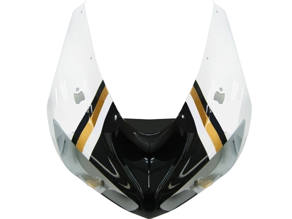 Carénages Amotopart 2005-2006 Kawasaki ZX6R 636 Noir Blanc Lucky Strike Ninja Generic