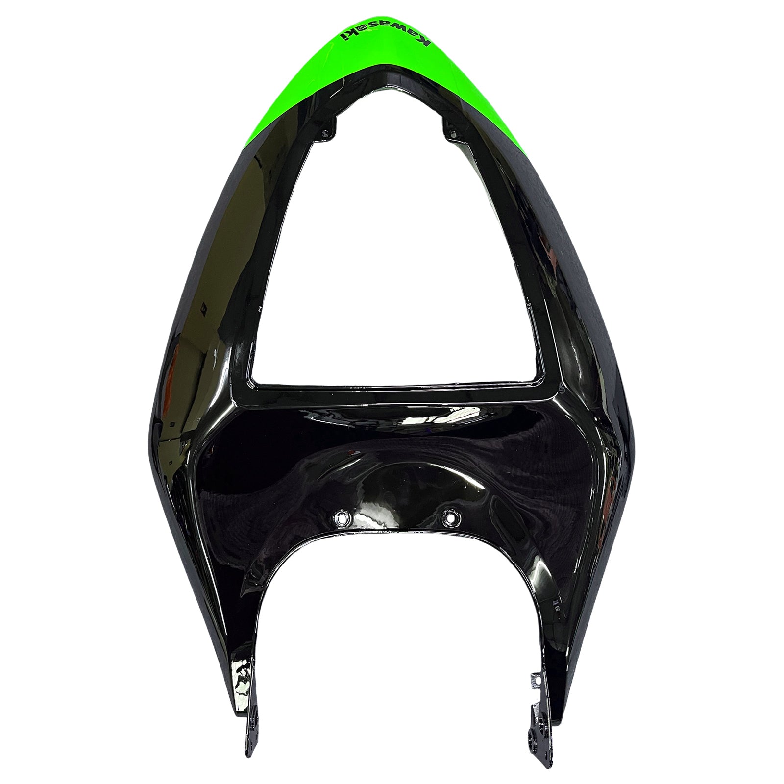 Carenados Amotopart 2005-2006 Kawasaki ZX6R 636 Verde Negro Kawasaki Genérico