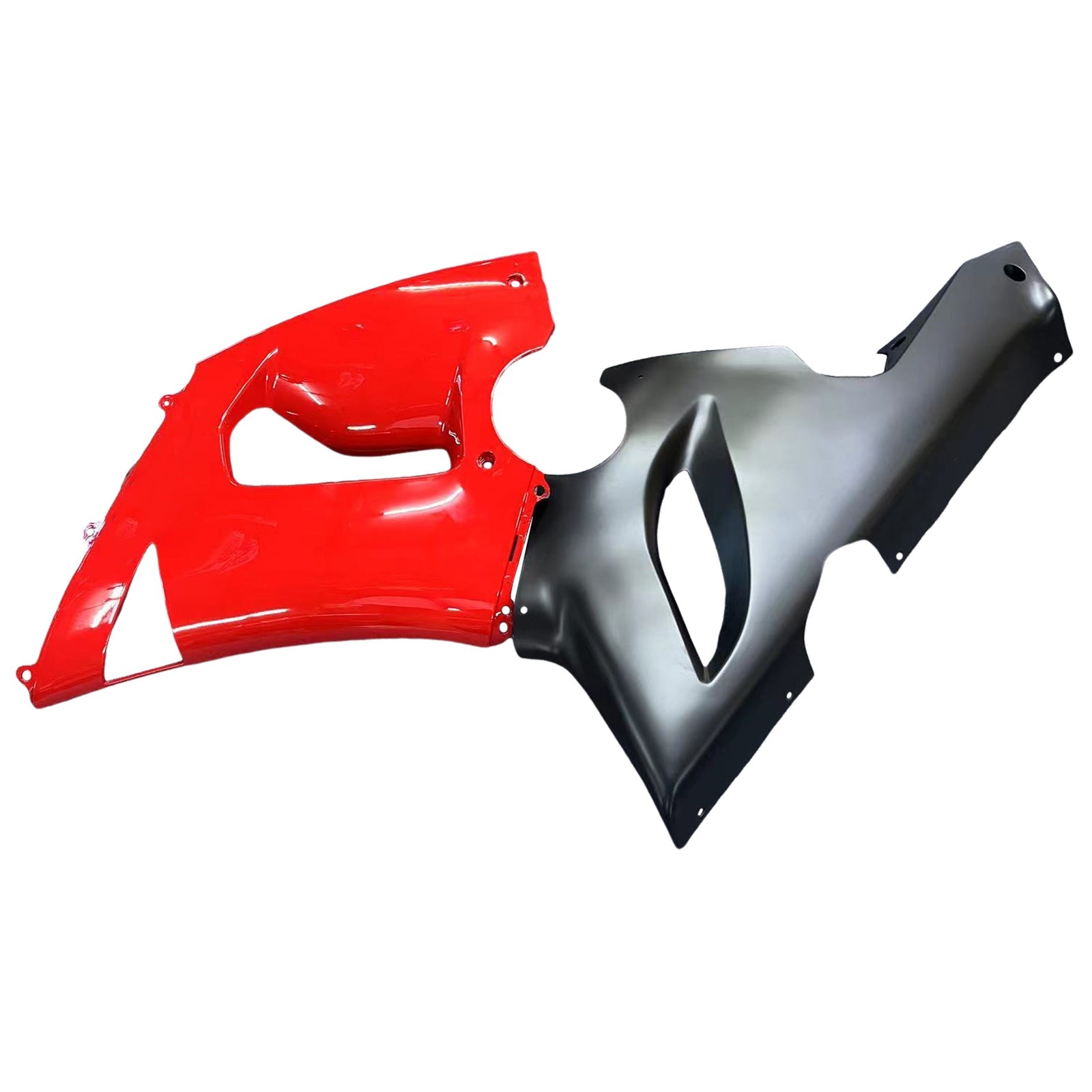 Amotopart Kawasaki ZX6R 636 2005-2006 ABS muovinen korin suojasarja