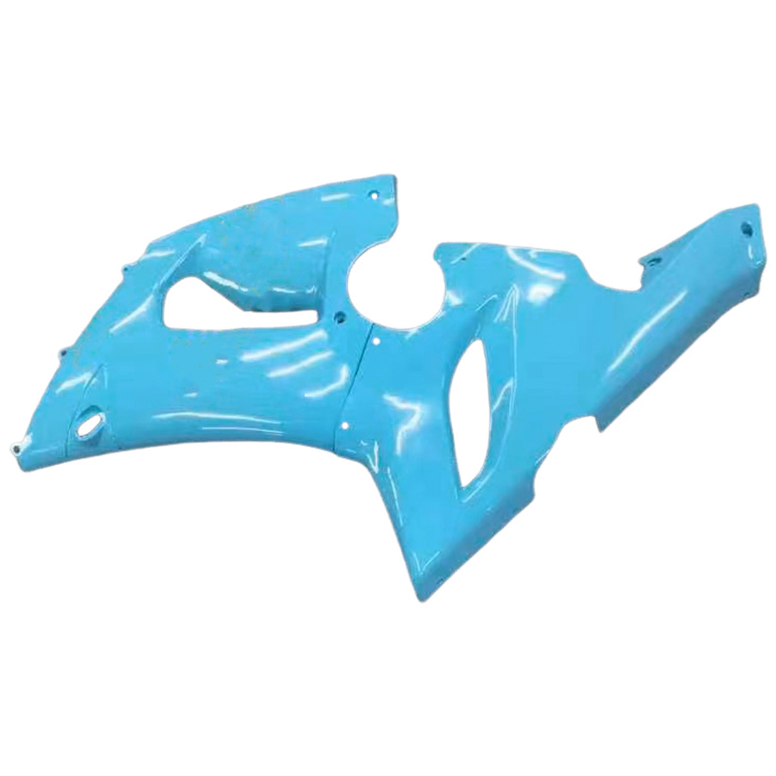 Amotopart Kawasaki ZX6R 636 2005-2006 Kit Carénage Carrosserie Plastique ABS