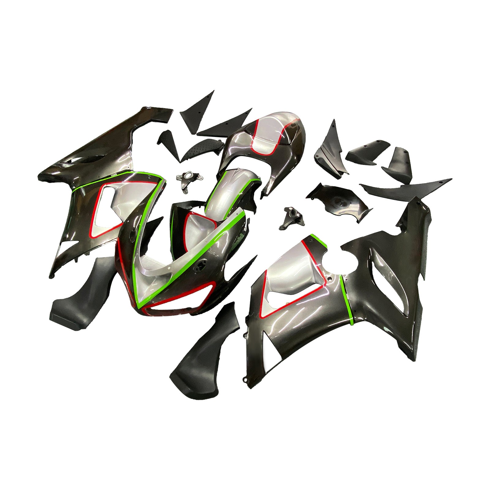 Kit de carénage Amotopart pour Kawasaki ZX6R 636 2005-2006 Générique