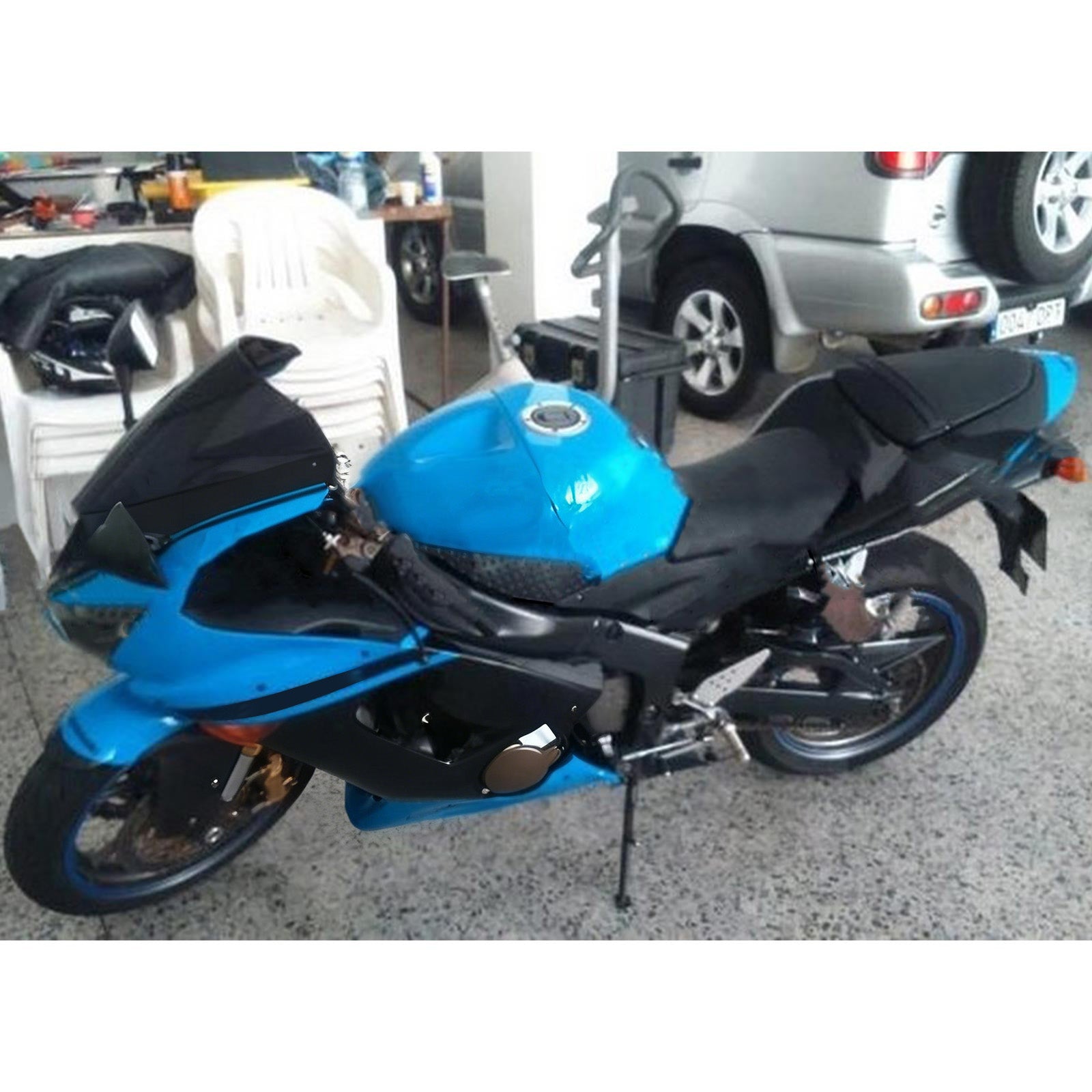 Kit de carénage Amotopart pour Kawasaki ZX6R 636 2005-2006 Générique