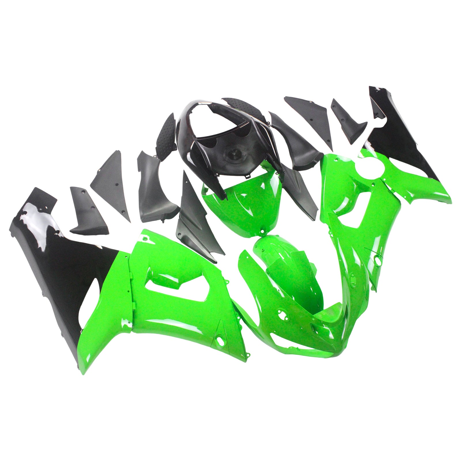 Amotopart kuipkit voor Kawasaki ZX6R 636 2005-2006 Generic