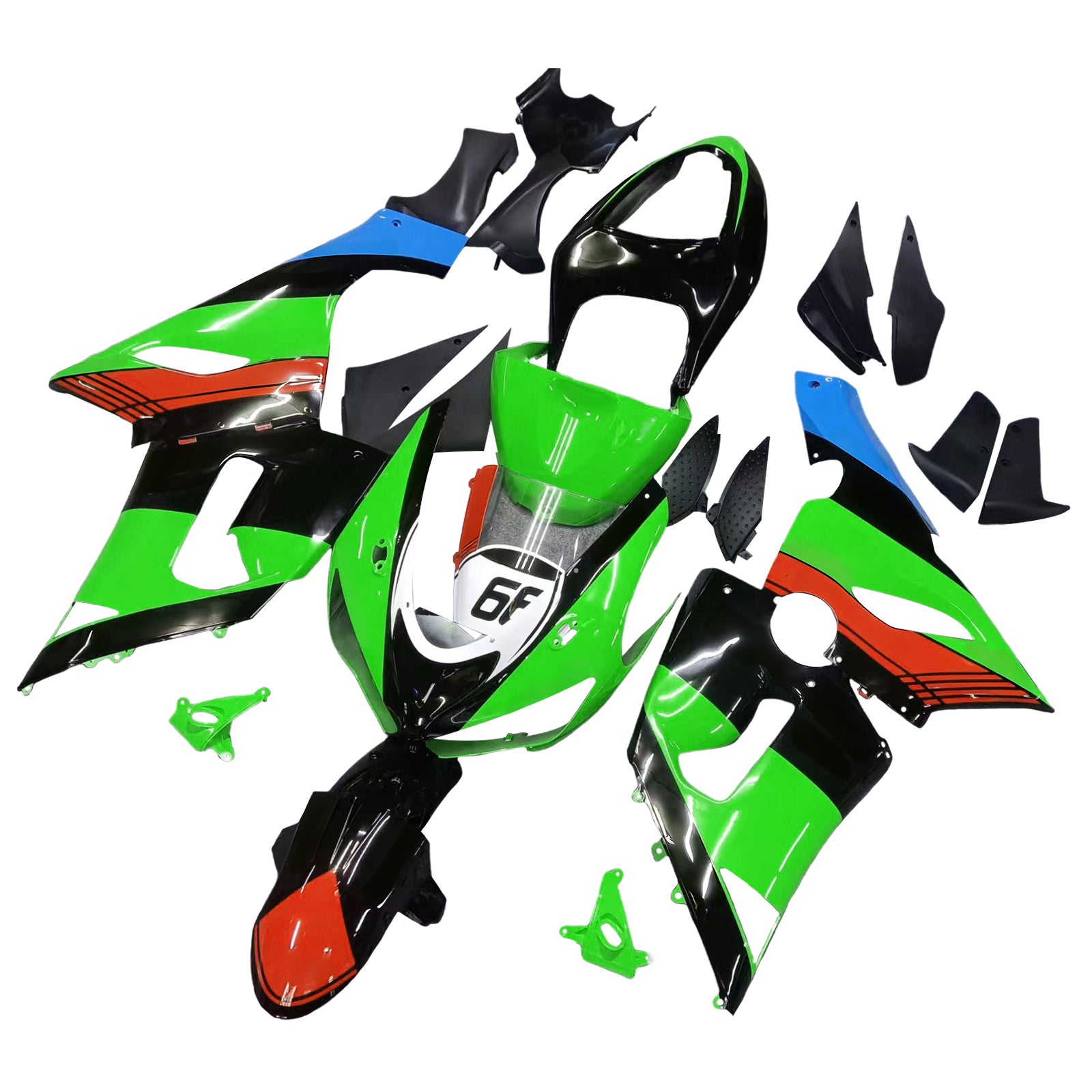 Amotopart Sealing Kit za Kawasaki ZX6R 636 2005-2006 Generic