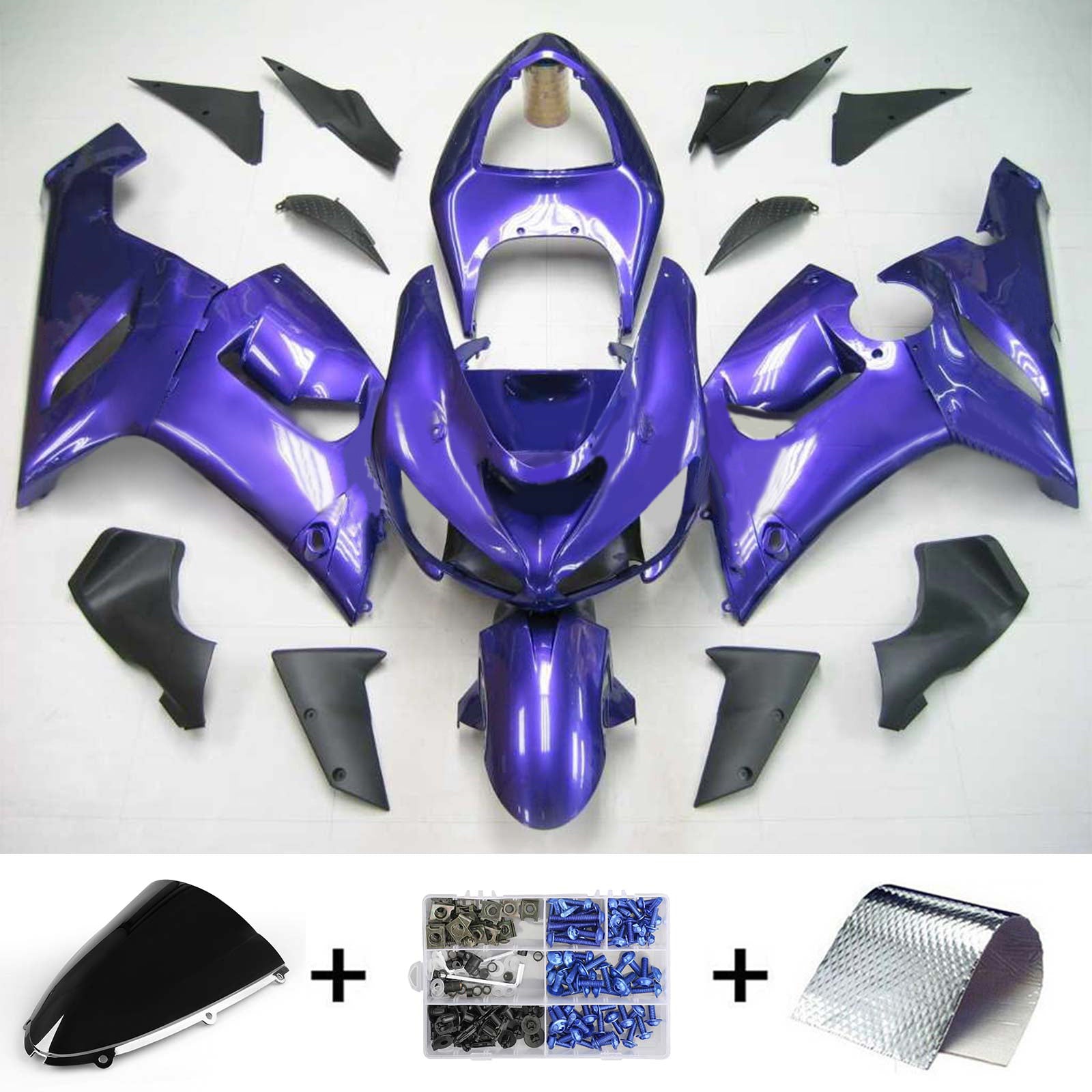 Amotopart suojasarja Kawasaki ZX6R 636 2005-2006 Generic