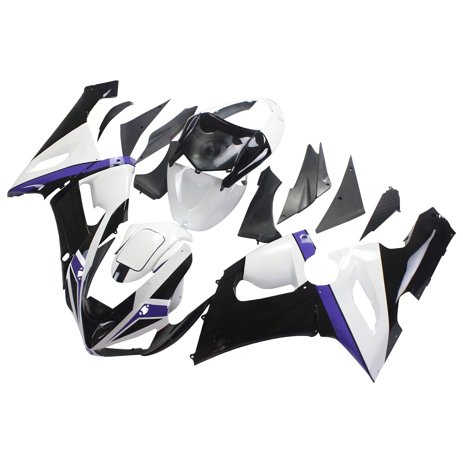 Kit de carénage Amotopart pour Kawasaki ZX6R 636 2005-2006 générique