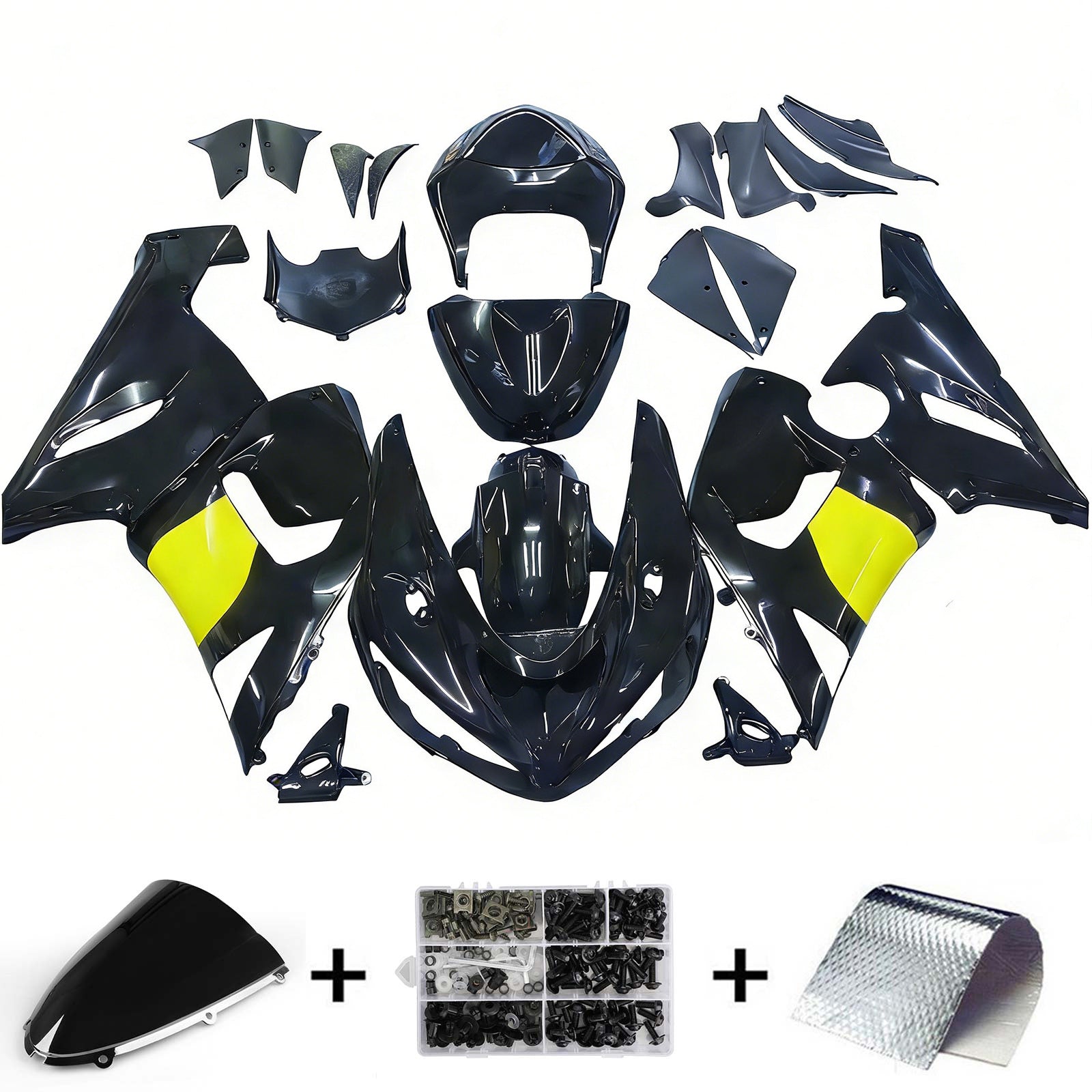 Zestaw owiewek Amotopart do Kawasaki ZX6R 636 2005-2006 ogólny