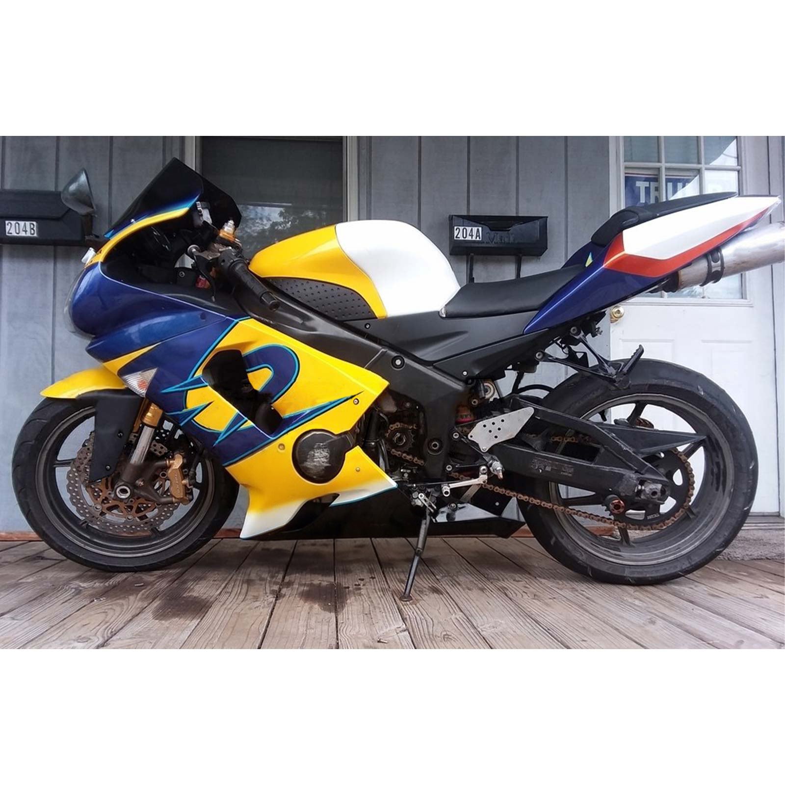 Kit de carénage Amotopart pour Kawasaki ZX6R 636 2005-2006 Générique