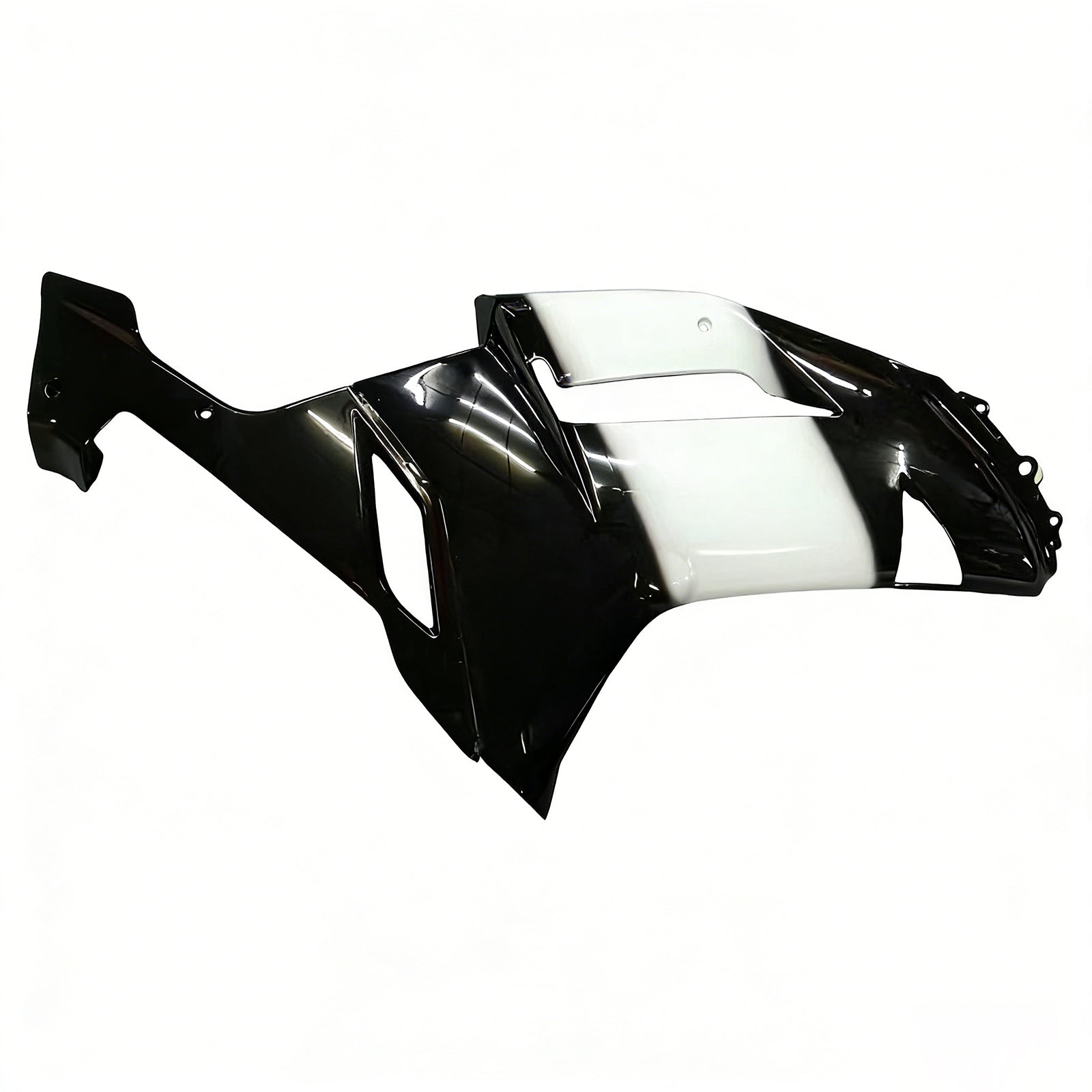 Carénages Amotopart 2007-2008 Kawasaki ZX6R ZX636 Noir Blanc West Ninja Generic