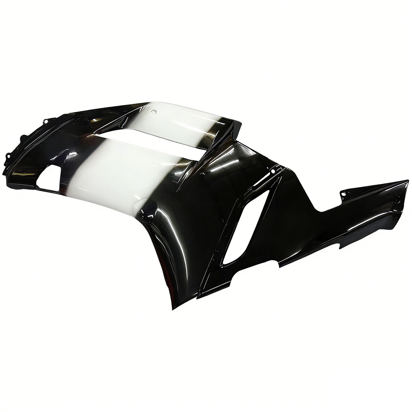 Carénages Amotopart 2007-2008 Kawasaki ZX6R ZX636 Noir Blanc West Ninja Generic