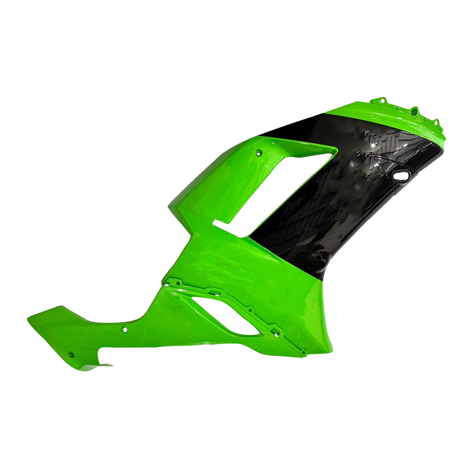 2007-2008 Kawasaki ZX6R 636 Korin ruiskutussuojasarja Abs Muovi asennettu