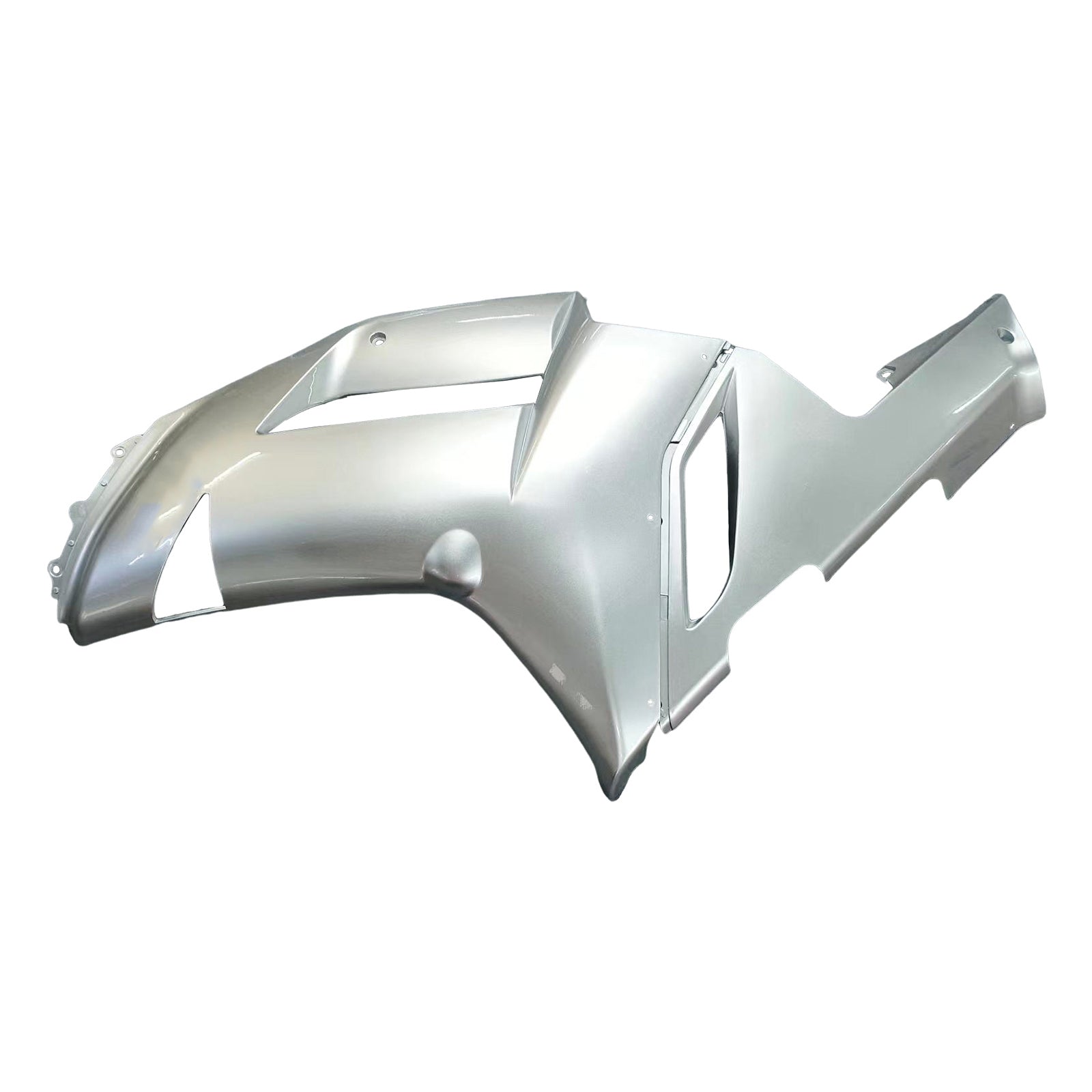 Carénages Amotopart 2007-2008 Kawasaki ZX6R ZX636 Silver Ninja Generic
