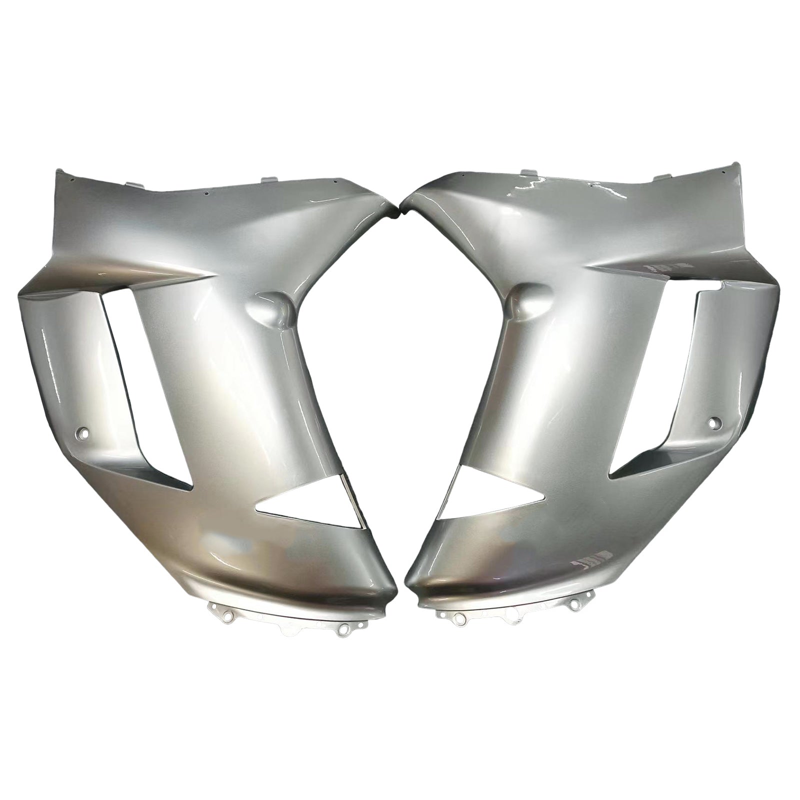 Carénages Amotopart 2007-2008 Kawasaki ZX6R ZX636 Silver Ninja Generic