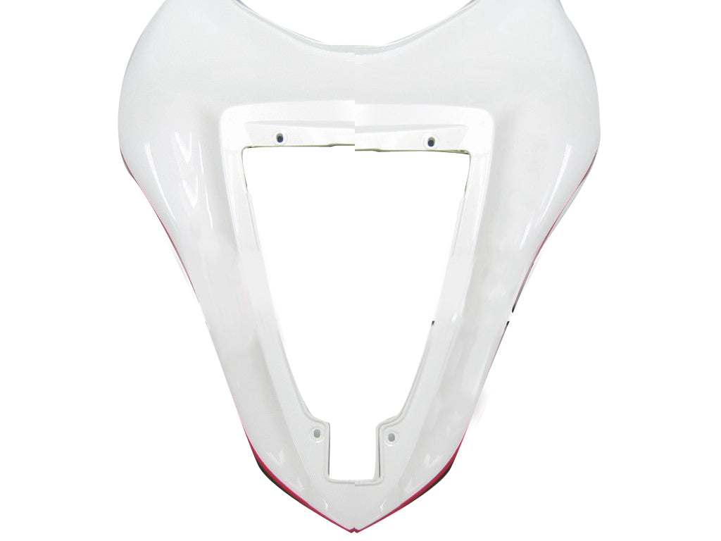Carénages Amotopart 2007-2008 Kawasaki ZX6R ZX636 White Red Black ZX6R generic