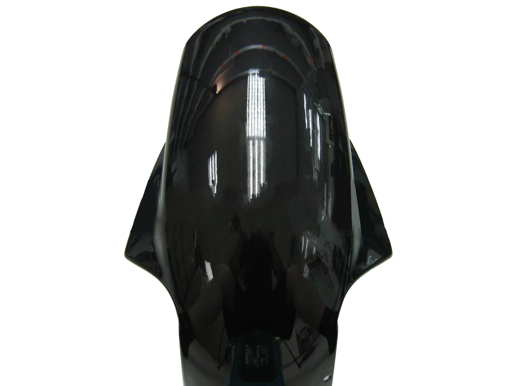 Amotopart stroomlijnkappen 2007-2008 Kawasaki ZX6R ZX636 zwart en rood gevlamd Ninja ZX6R generiek