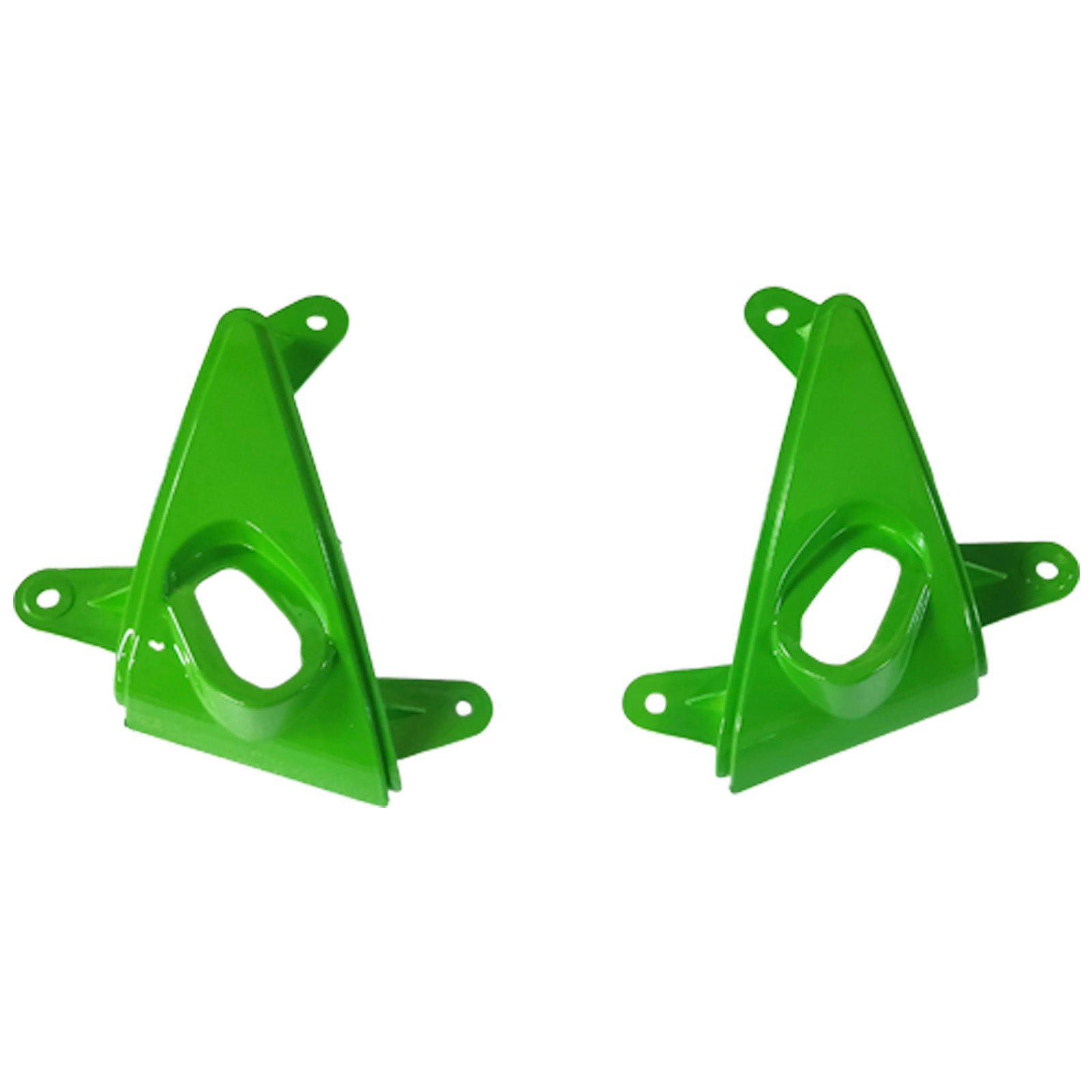 Carene Amotopart 2007-2008 Kawasaki ZX6R ZX636 Verde Nero Argento Ninja ZX6R Generico