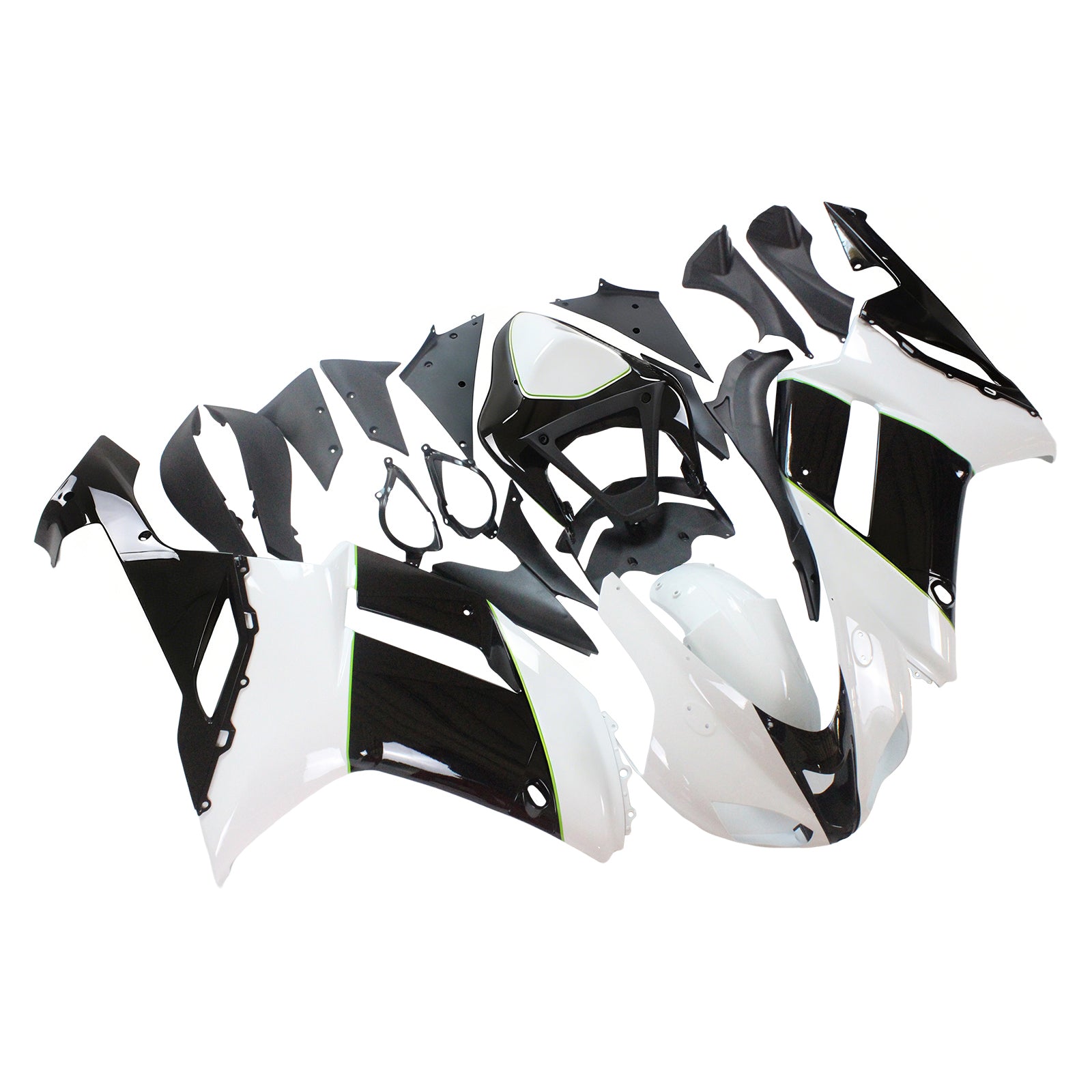 Kit de carénage Amotopart pour Kawasaki ZX6R 636 2007-2008 générique
