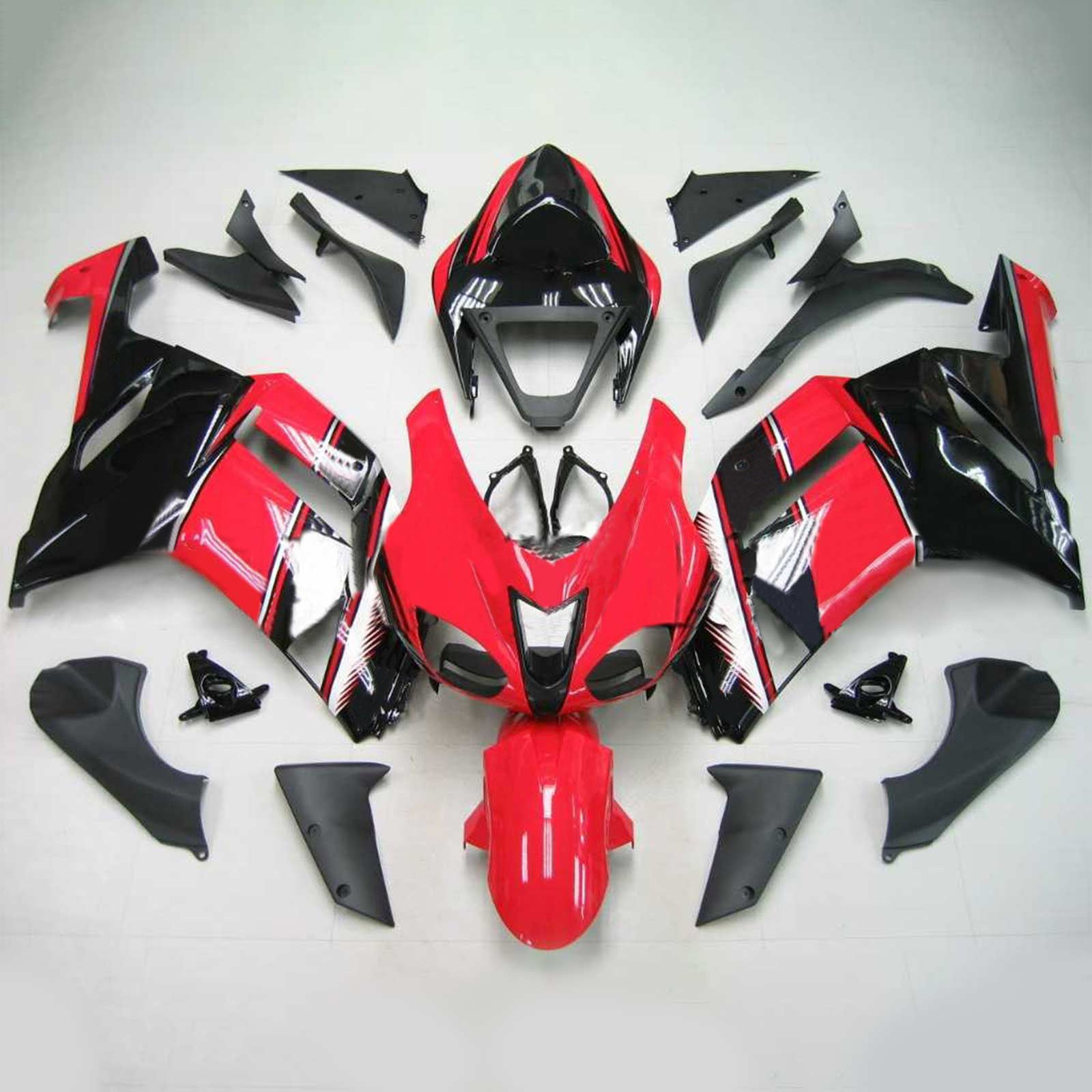 Kit de carenado Amotopart para Kawasaki ZX6R 636 2007-2008 genérico