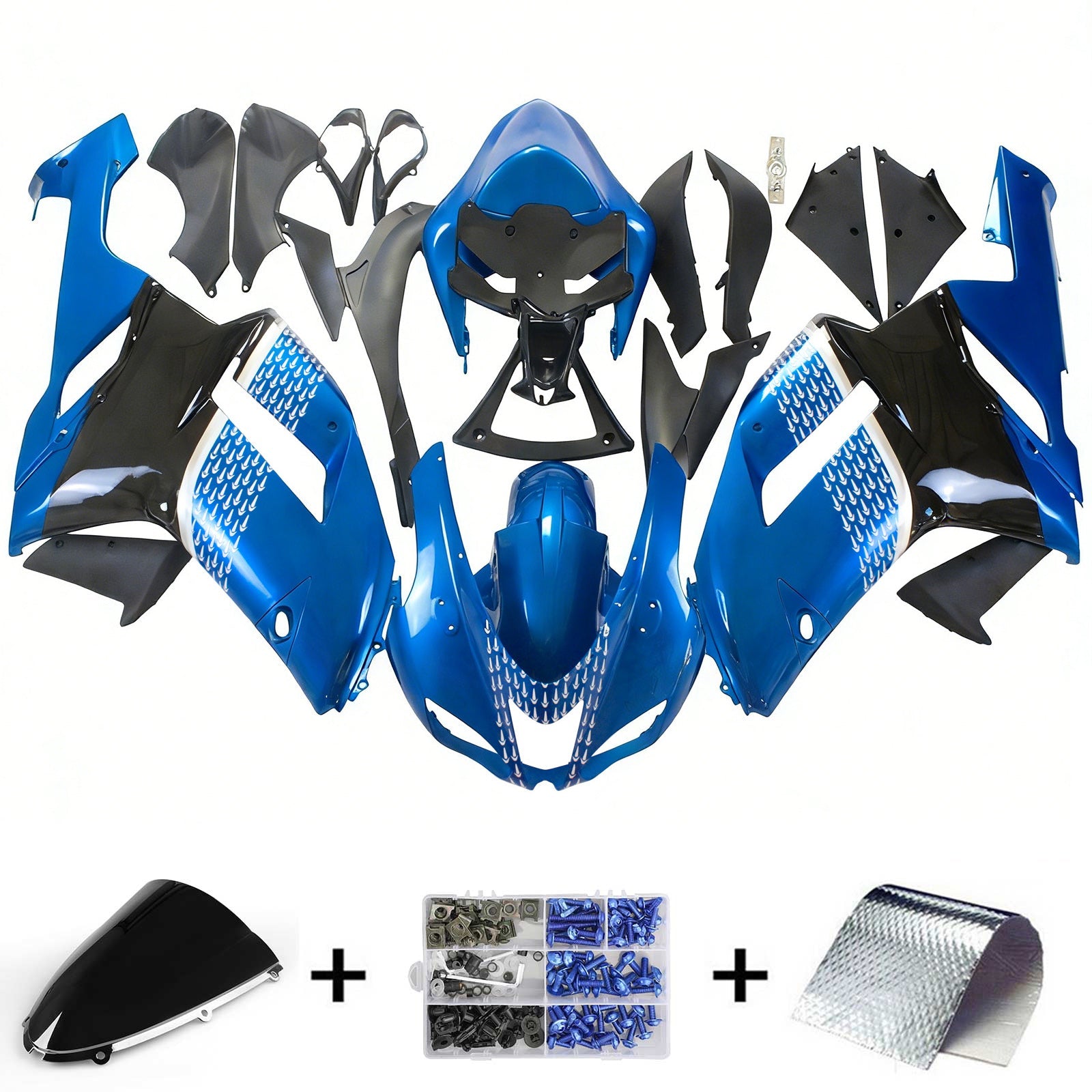Amotopart suojasarja Kawasaki ZX6R 636 2007-2008 geneeriselle