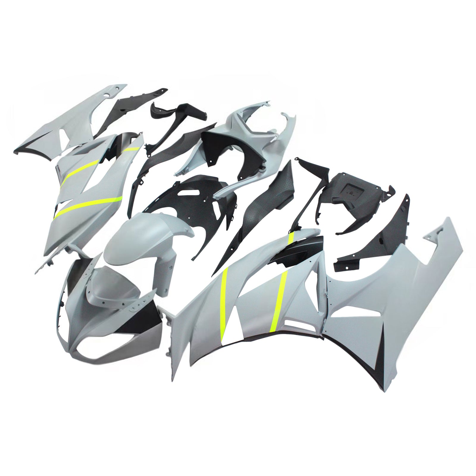 Kit de carénage Amotopart pour Kawasaki ZX6R 636 2009-2012 Générique