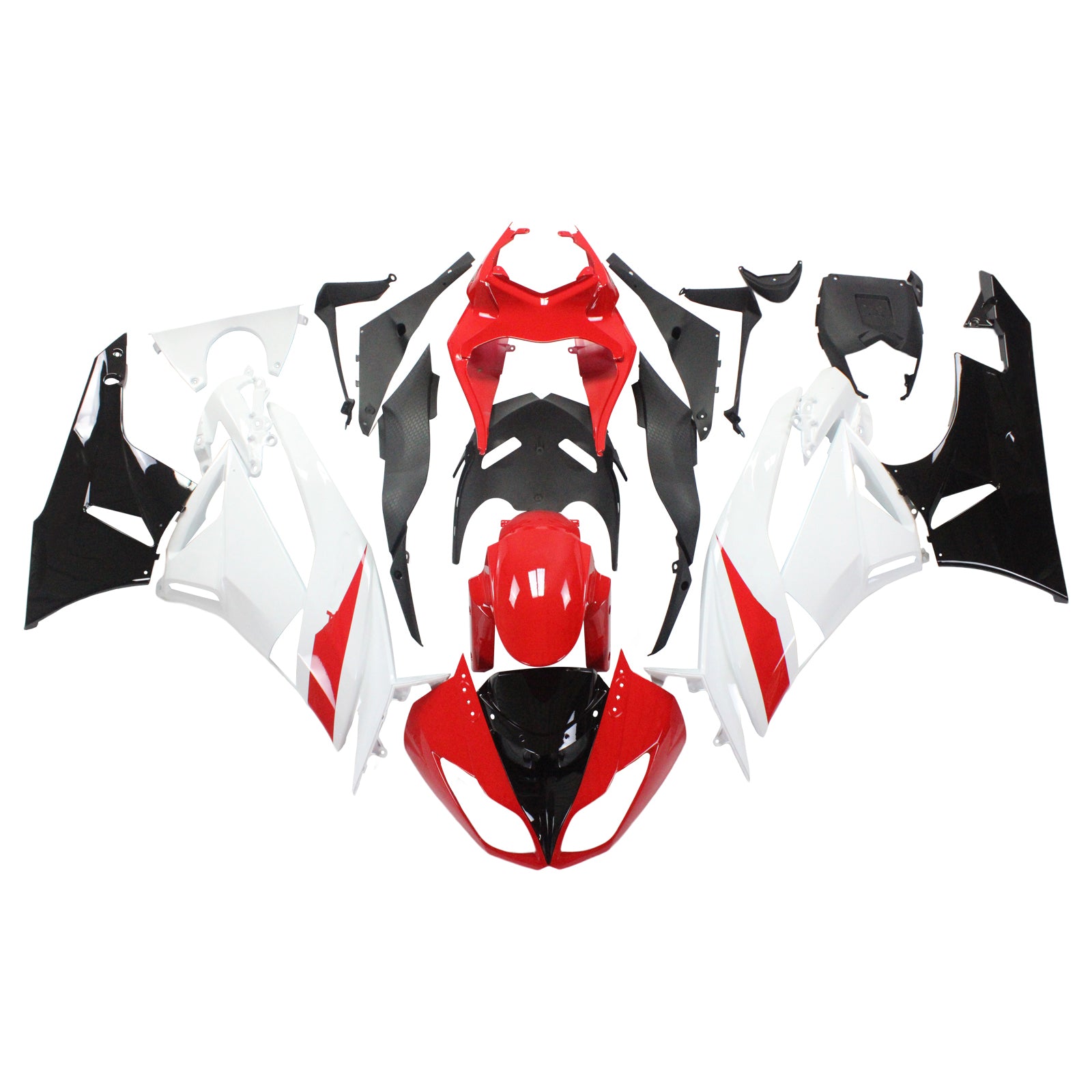 Kit de carénage Amotopart pour Kawasaki ZX6R 636 2009-2012 Générique