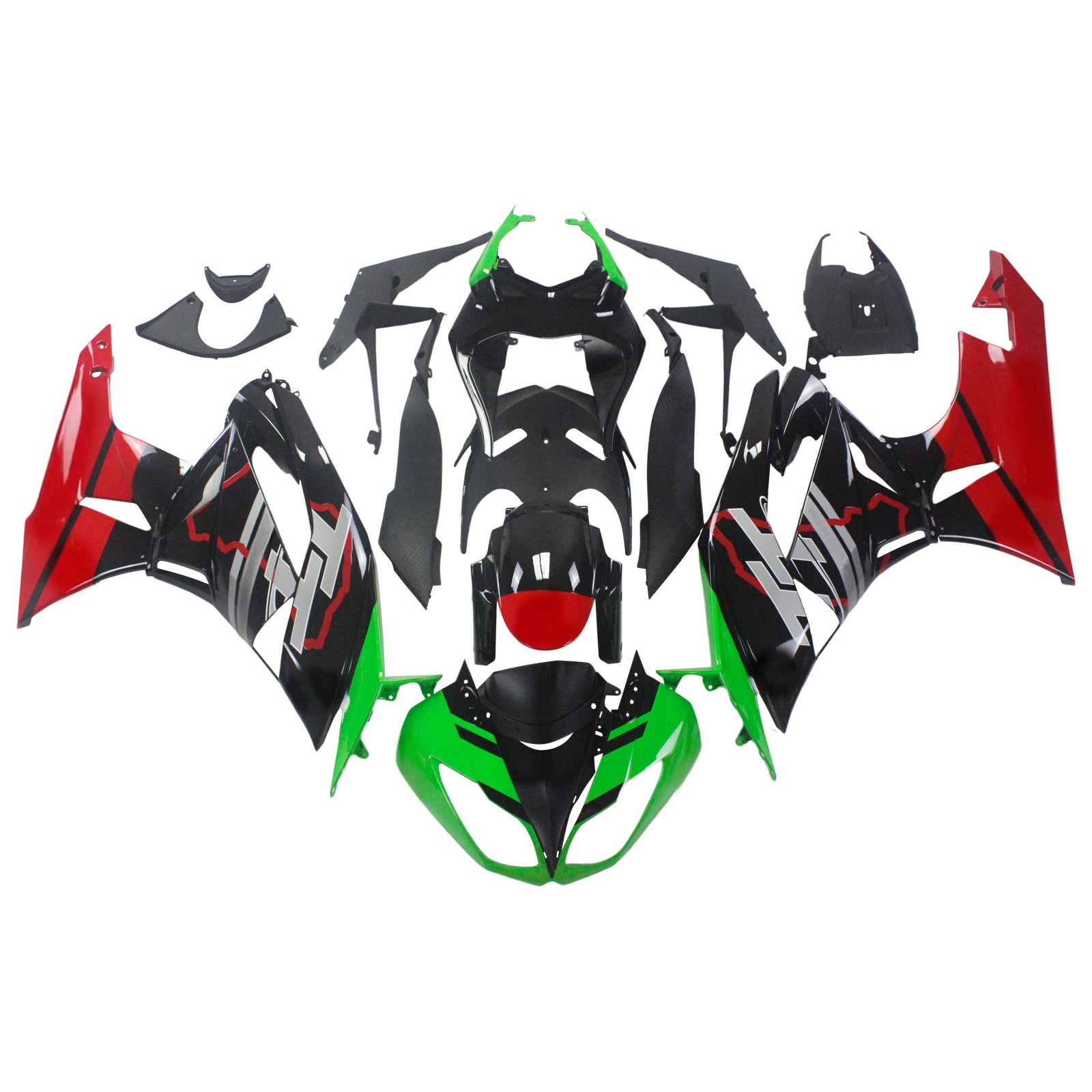 Amotopart kuipset voor Kawasaki ZX6R 636 2009-2012 Generiek