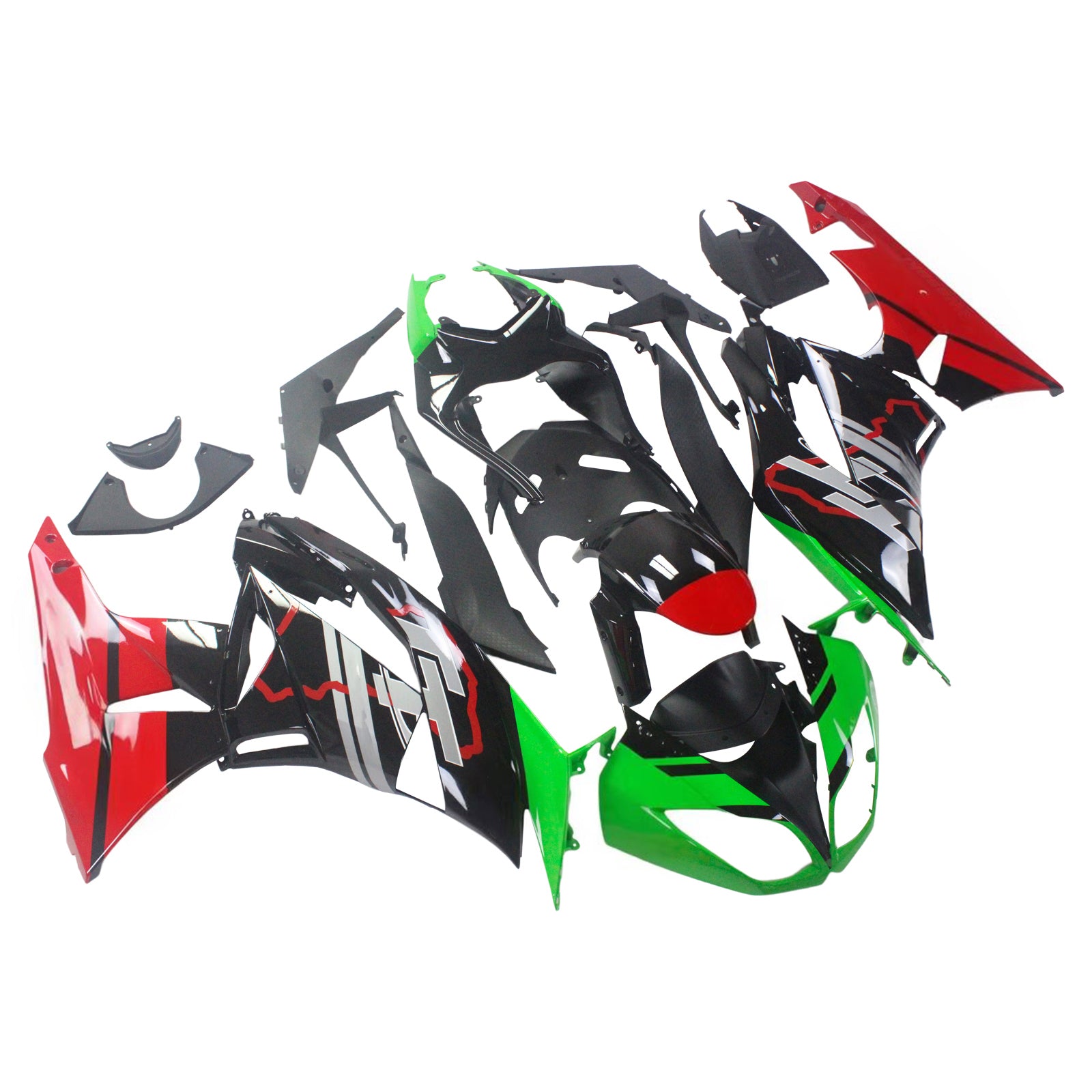 Amotopart kuipset voor Kawasaki ZX6R 636 2009-2012 Generiek
