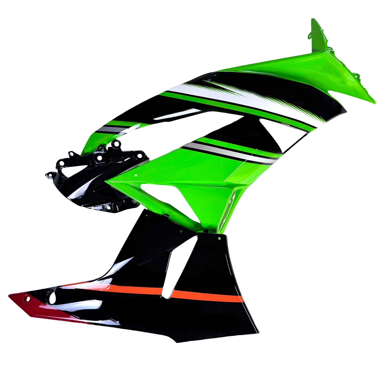Kit di carenatura a iniezione, carrozzeria in plastica ABS per Kawasaki ZX6R 636 2009-2012