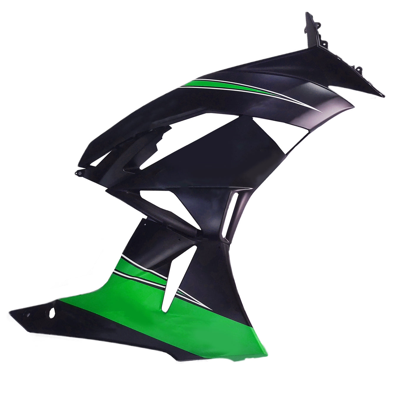 Amotopart Kawasaki ZX6R 636 2009-2012 Kit Carénage Carrosserie Plastique ABS