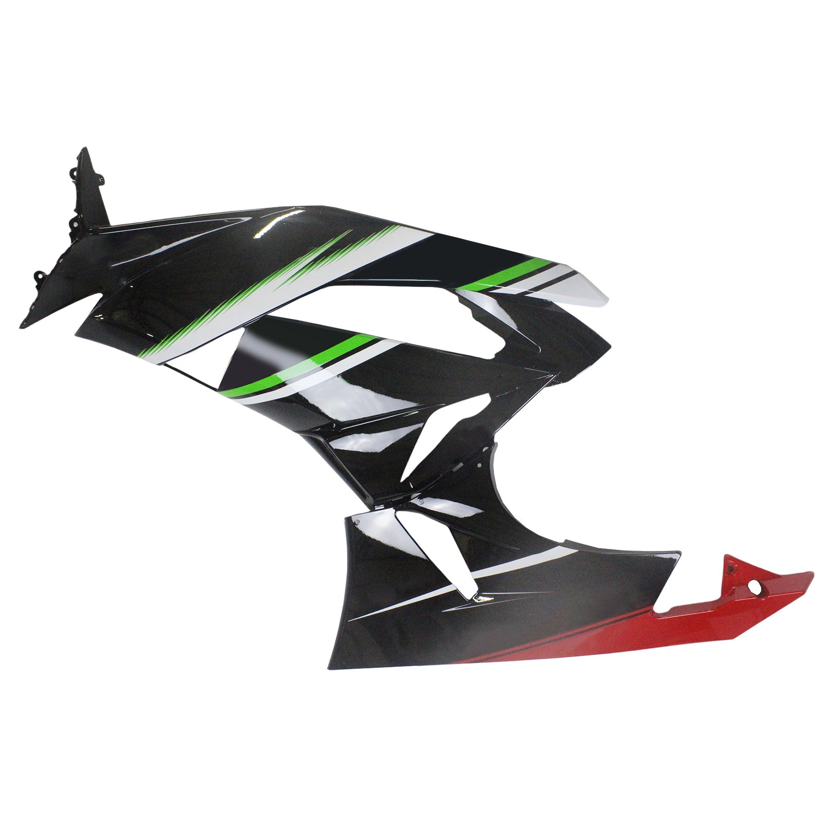 Amotopart Kawasaki ZX6R 636 2009-2012 Zestaw Carroserie Plastic ABS