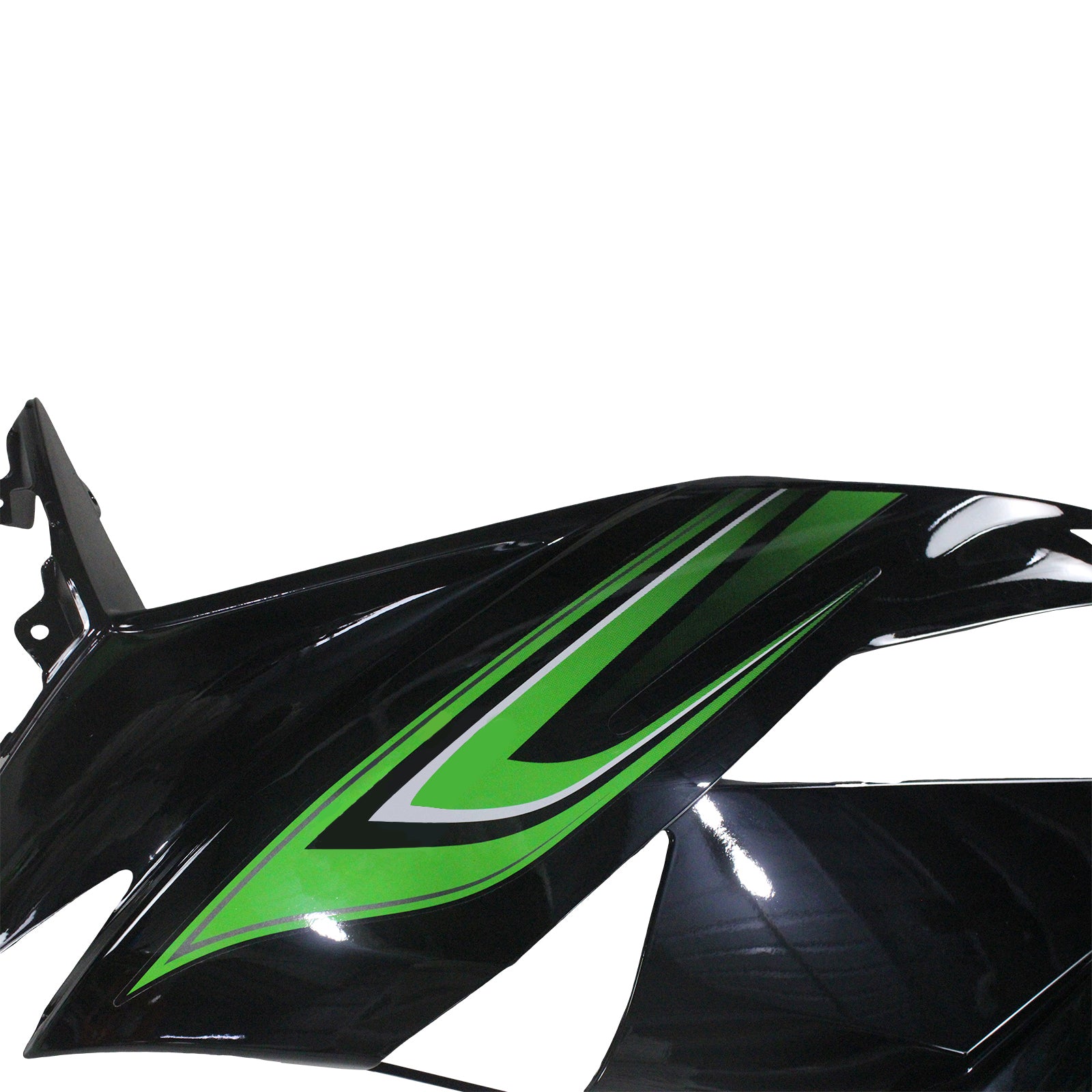Amotopart Kawasaki ZX6R 636 2009-2012 Kit Carénage Carrosserie Plastique ABS