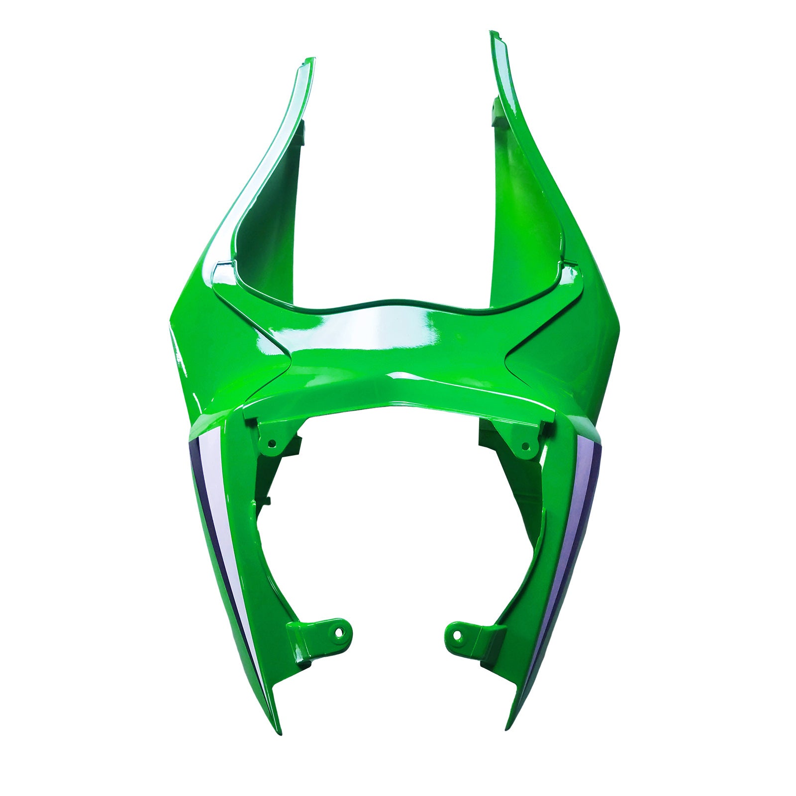 Amotopart Kawasaki ZX6R 636 2009-2012 Kit Carénage Carrosserie Plastique ABS