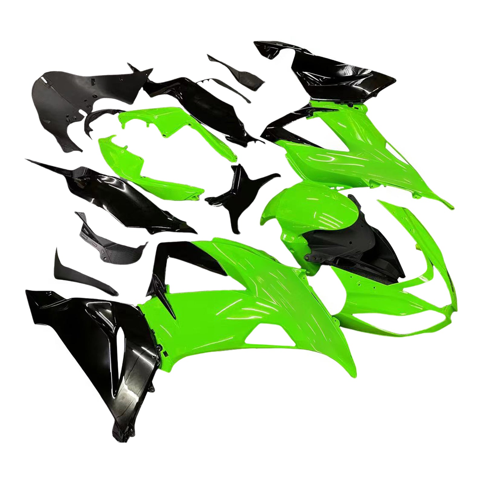 Kit de carénage Amotopart pour Kawasaki ZX6R 636 2013-2018 Générique