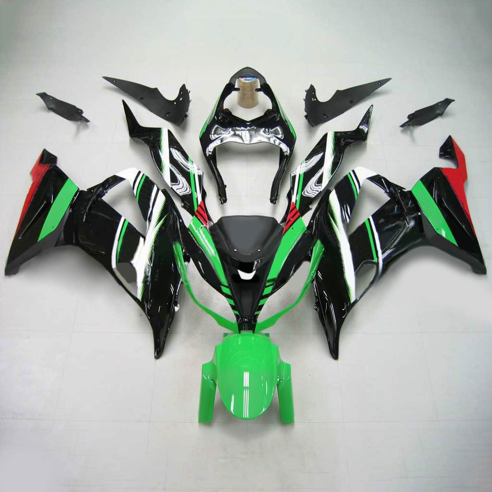 Kit de carénage Amotopart pour Kawasaki ZX6R 636 2013-2018 Générique