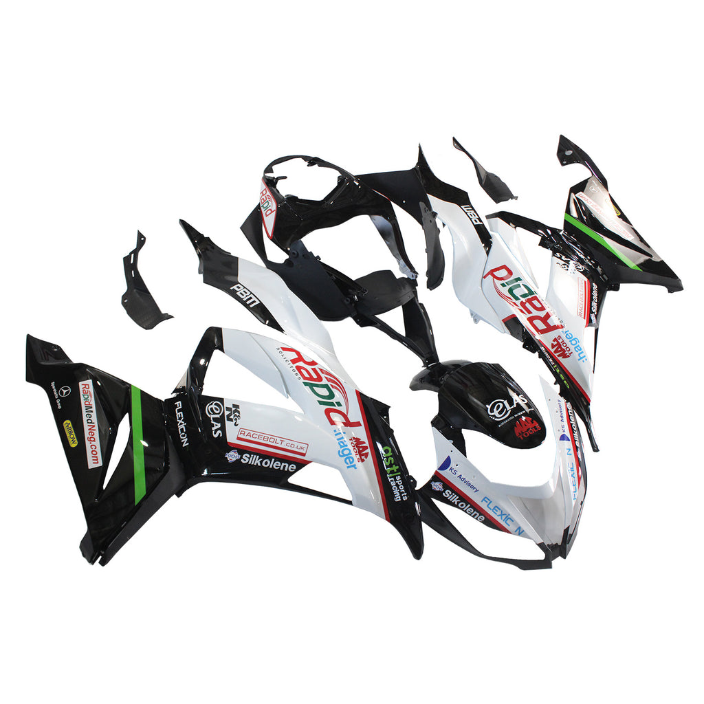 Amotopart Verkleidungsset für Kawasaki ZX6R 636 2013-2018 Generic