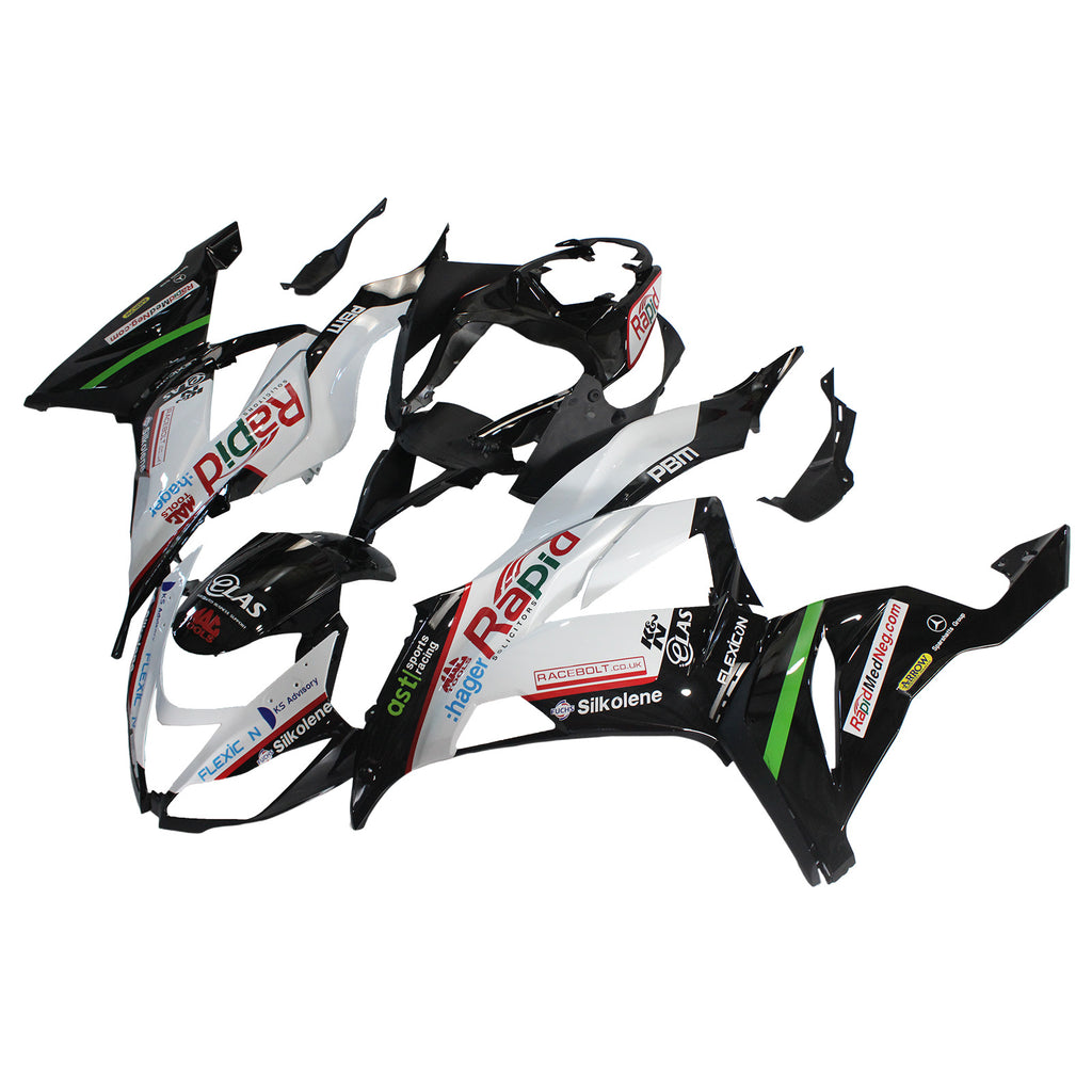Amotopart Verkleidungsset für Kawasaki ZX6R 636 2013-2018 Generic