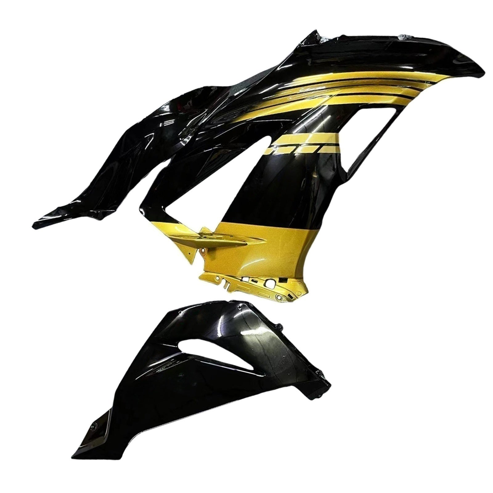 Amotopart Kawasaki ZX6R 636 2013-2018 Kit Carénage Carrosserie Plastique ABS