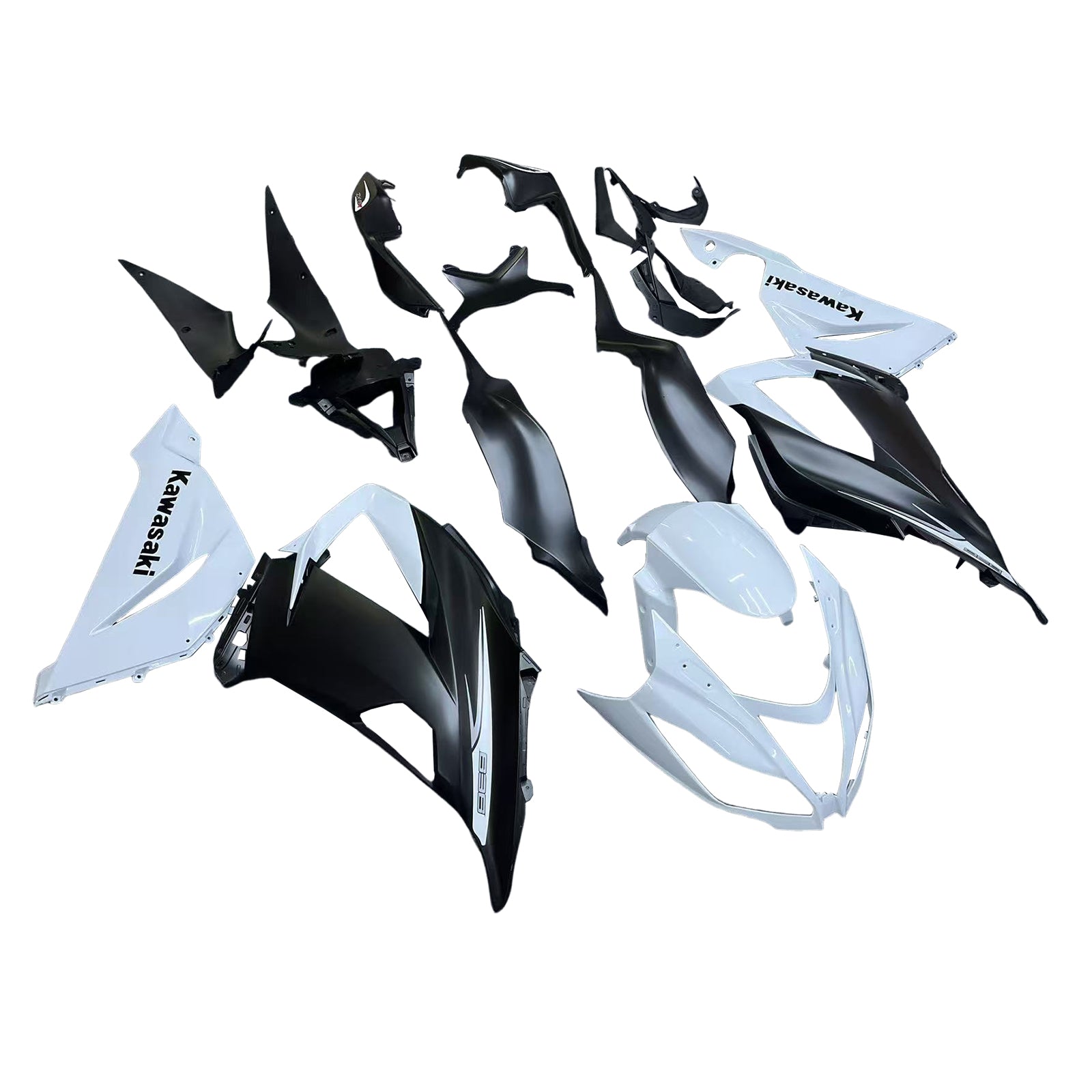 Amotopart Kawasaki ZX6R 636 2013-2018 ABS kunststof carrosseriekuipset