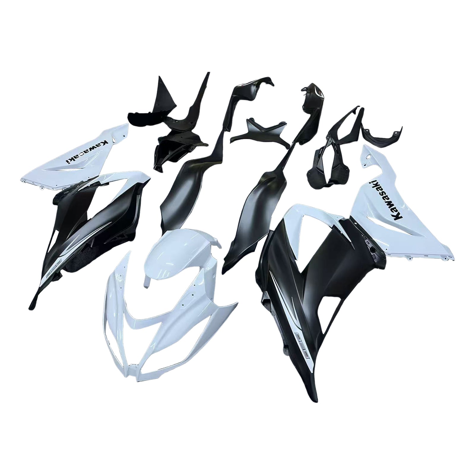 Amotopart Kawasaki ZX6R 636 2013-2018 ABS kunststof carrosseriekuipset