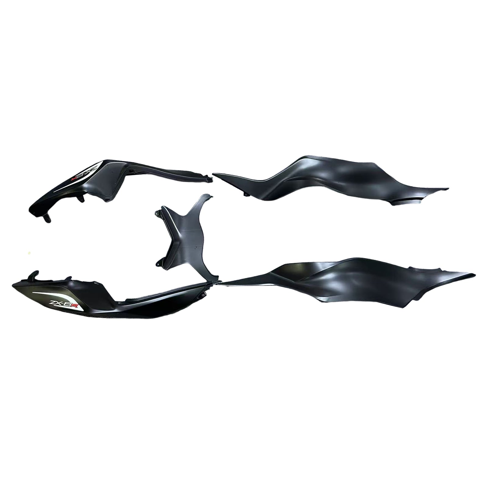 Amotopart Kawasaki ZX6R 636 2013-2018 ABS kunststof carrosseriekuipset