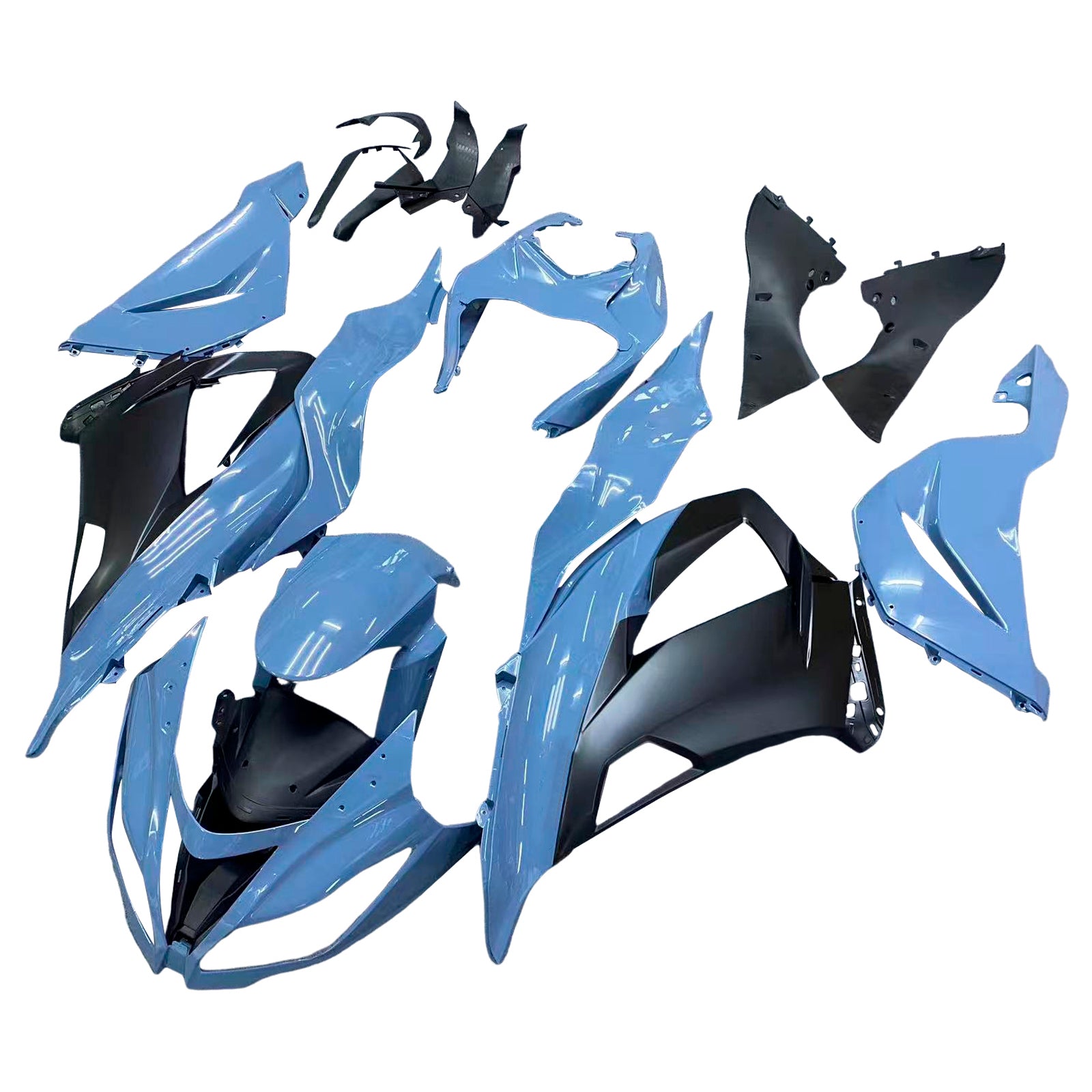 2013-2018 Kawasaki ZX6R 636 Kit de carénage d'injection carrosserie plastique ABS