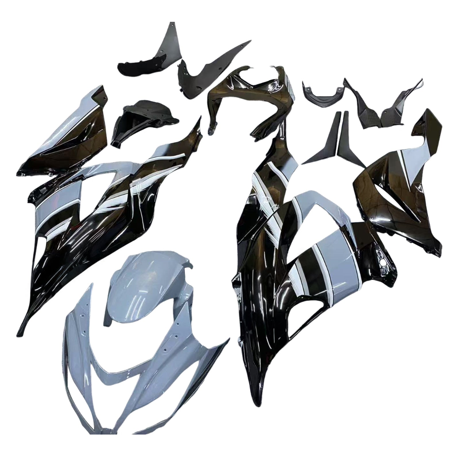 2013-2018 Kawasaki ZX6R 636 Kit de carénage d'injection carrosserie plastique ABS