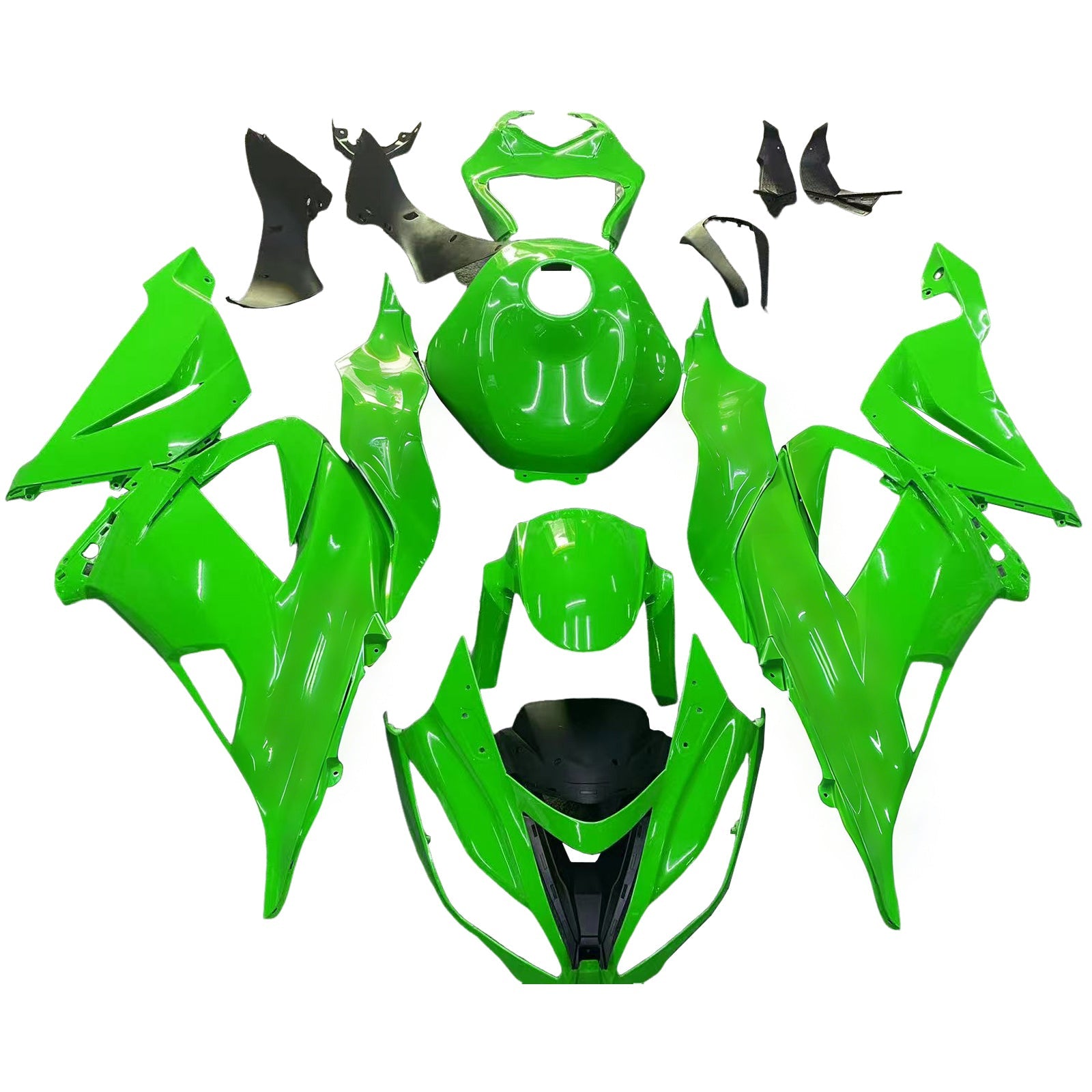 2013-2018 Kawasaki ZX6R 636 Zestaw owiewek wtryskowych Nadwozie z tworzywa ABS